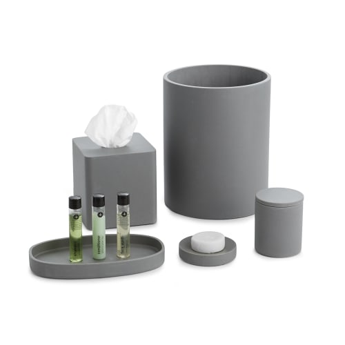 Stonehenge Collection Amenity Tray, Gray